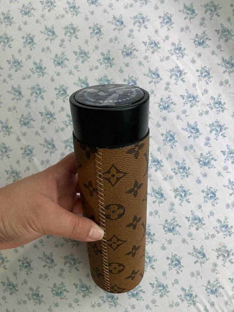 LV Louis Vuitton Inspired Straight Tumbler – MADE BY THE MOB BOSS BABE