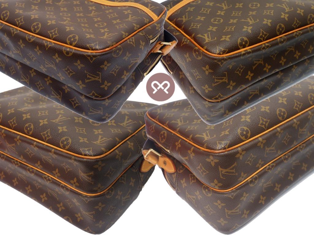 Pre-Owned Louis Vuitton Reporter Monogram GM Brown 2 - Yahoo Shopping