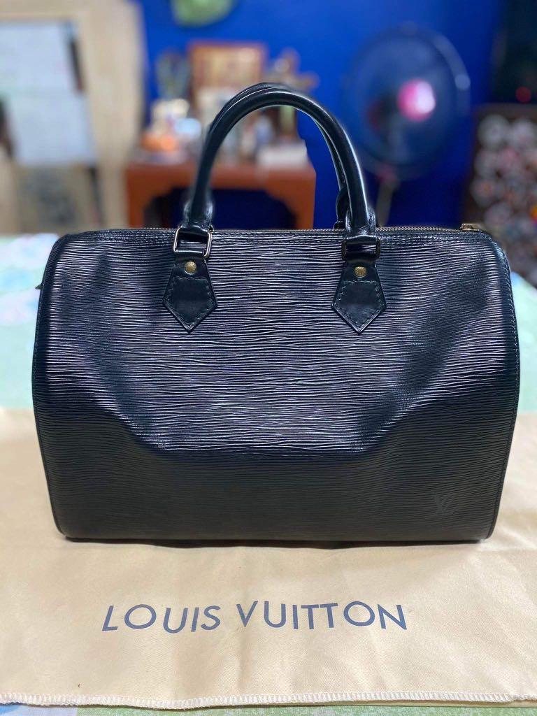 Louis Vuitton Speedy 30 EPI black, Luxury, Bags & Wallets on Carousell