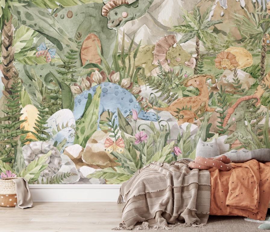 Luxury Kids Nursery Wallpaper Custom Made, Furniture & Home Living, Home  Decor, Wall Decor On Carousell