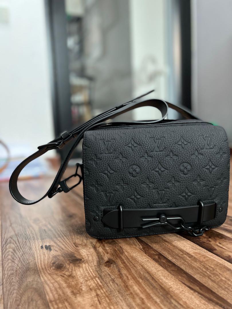 Louis Vuitton Steamer Messenger Eclipse Monogram Eclipse