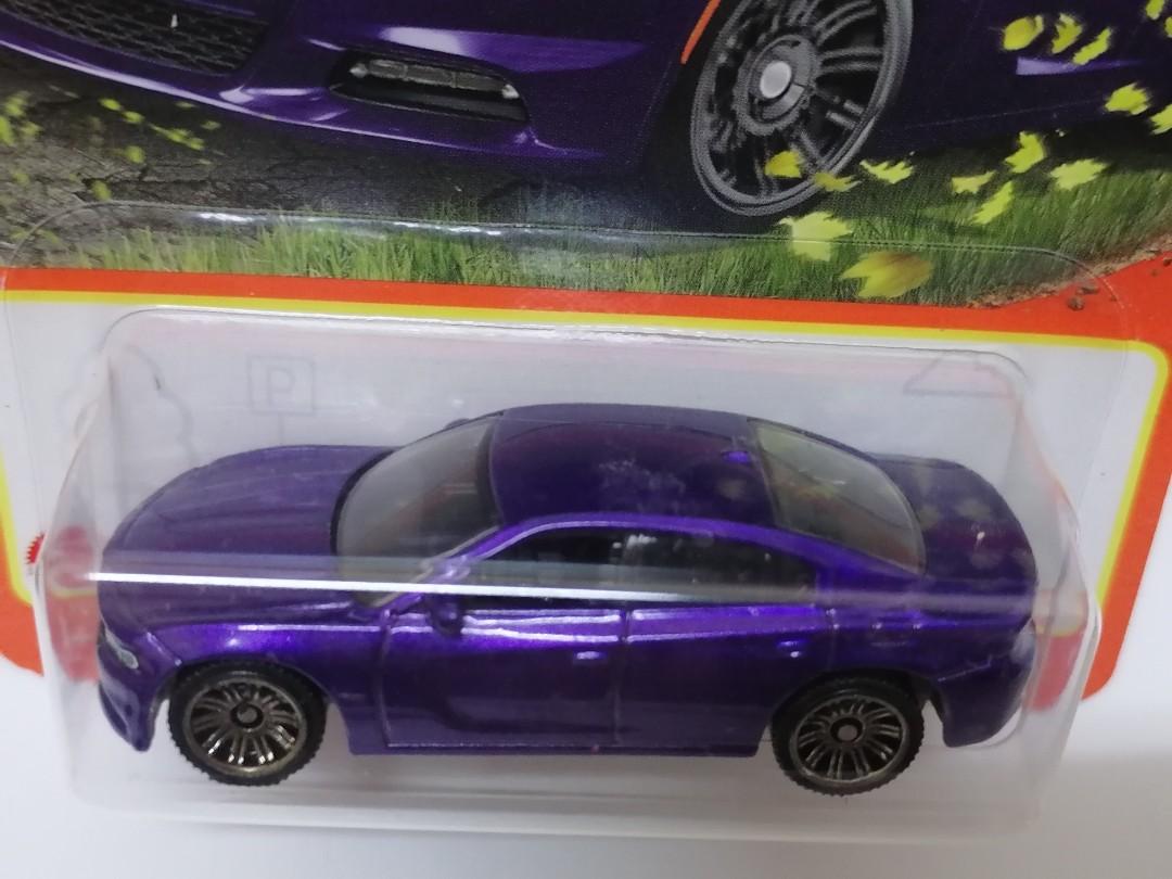 Purple matchbox car shop