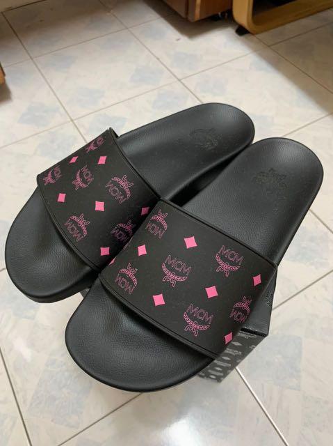 Mcm slides hotsell womens