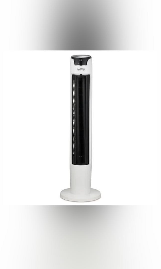 Mistral Tower Fan with Remote Control, Furniture & Home Living, Lighting & Fans, Fans on Carousell