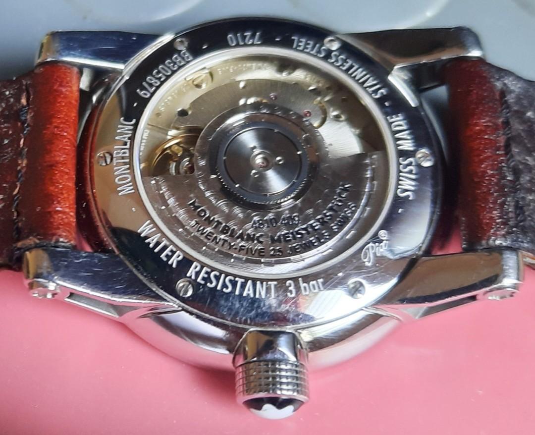 Montblanc timewalker 4810 409 swiss made 7210 not seiko