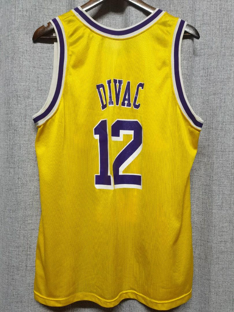 Los Angeles Lakers Vlade Divac Throwback Adidas T Shirt