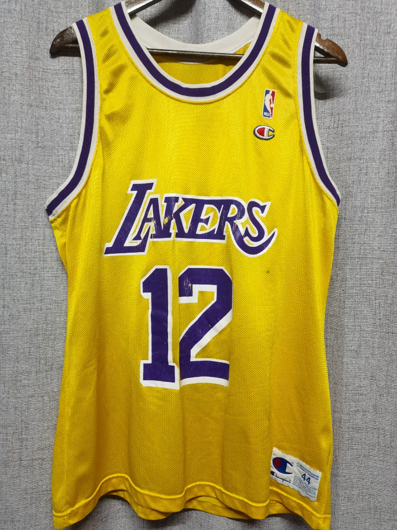 Los Angeles Lakers Vlade Divac Throwback Adidas T Shirt