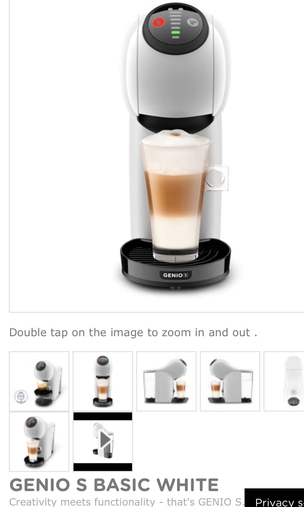 GENIO S Basic White - NESCAFÉ® Dolce Gusto®