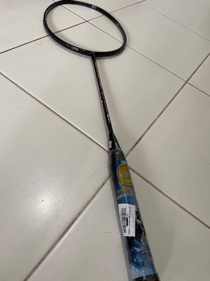 Apac 725 Racket New Apacs nano fusion speed 722 6u g2 badminton racket 725 black glossy ...