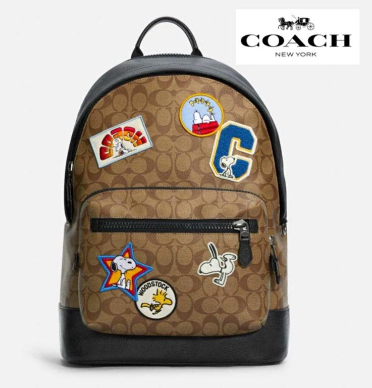 Coach backpack patches top