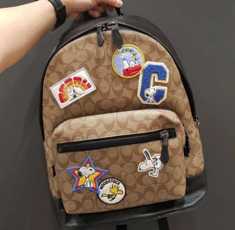 Coach backpack patches shop