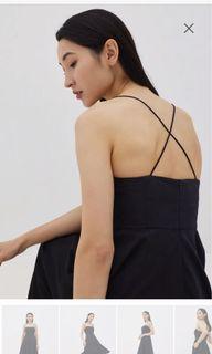 NEW love bonito Ayra cross back baby doll dress (S)