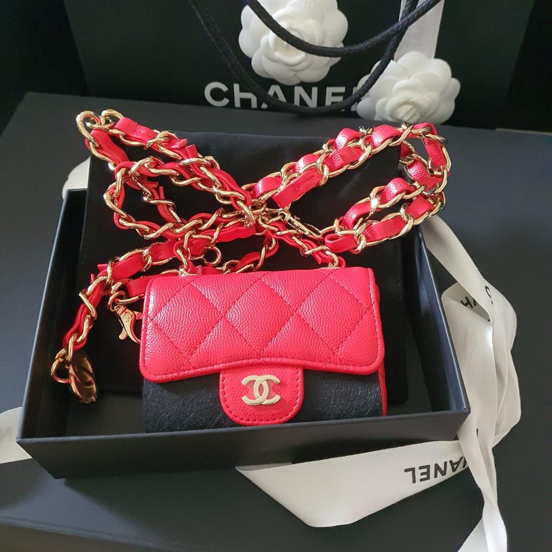 NEW RETAIL CHANEL Classic belt bag red, Luxury, Bags & Wallets on Carousell