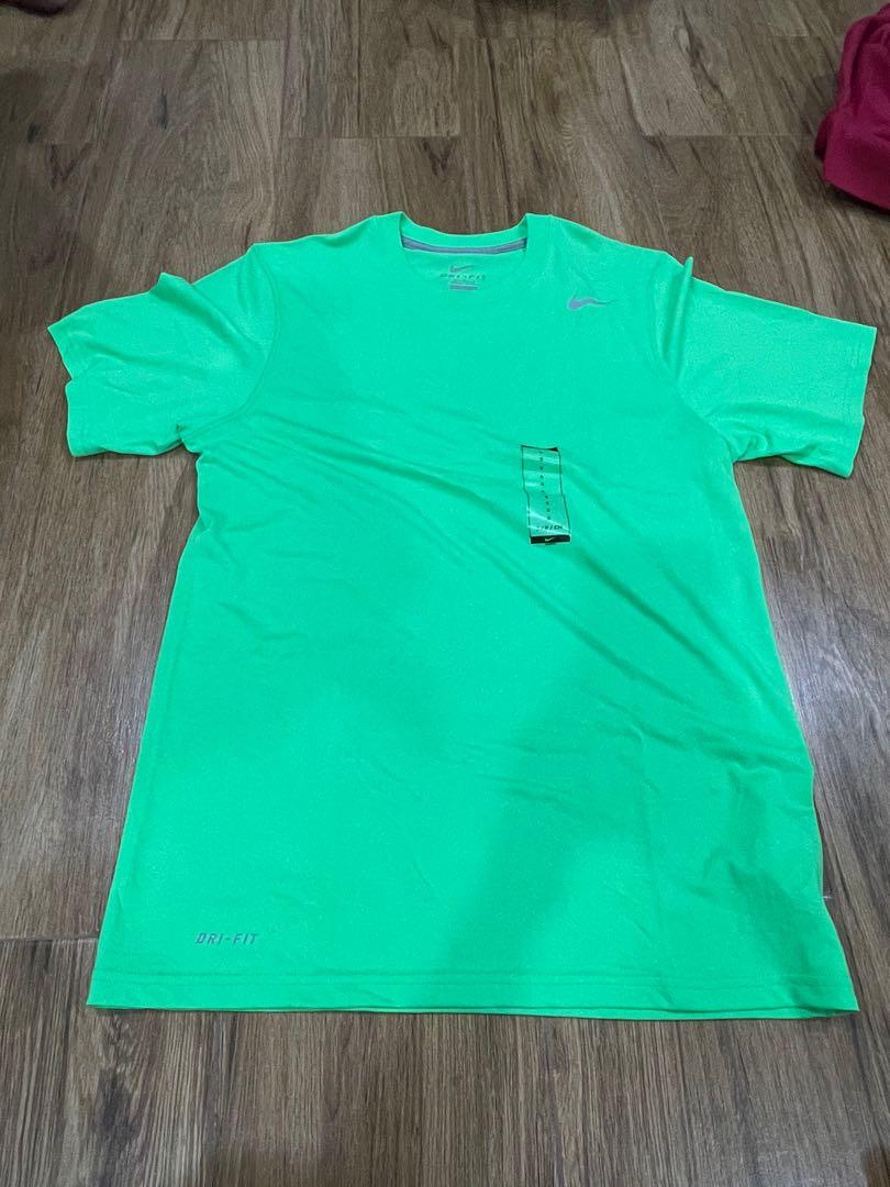 Pink and lime green nike shirt sales