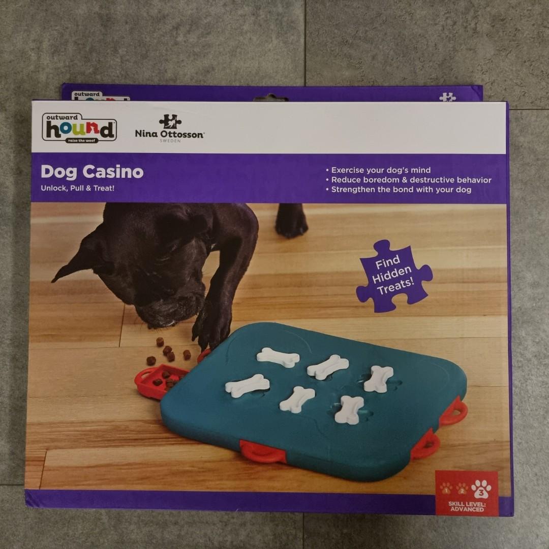 Dog Casino Interactive Treat Puzzle Dog Toy Advanced Puzzle Game