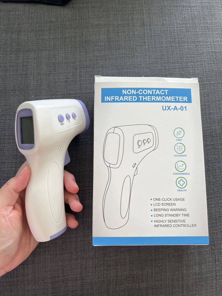 NONCONTACT INFRARED THERMOMETER UXA01, Health & Nutrition