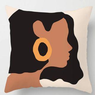 Nordic Throw Pillow Cover 16"x16"