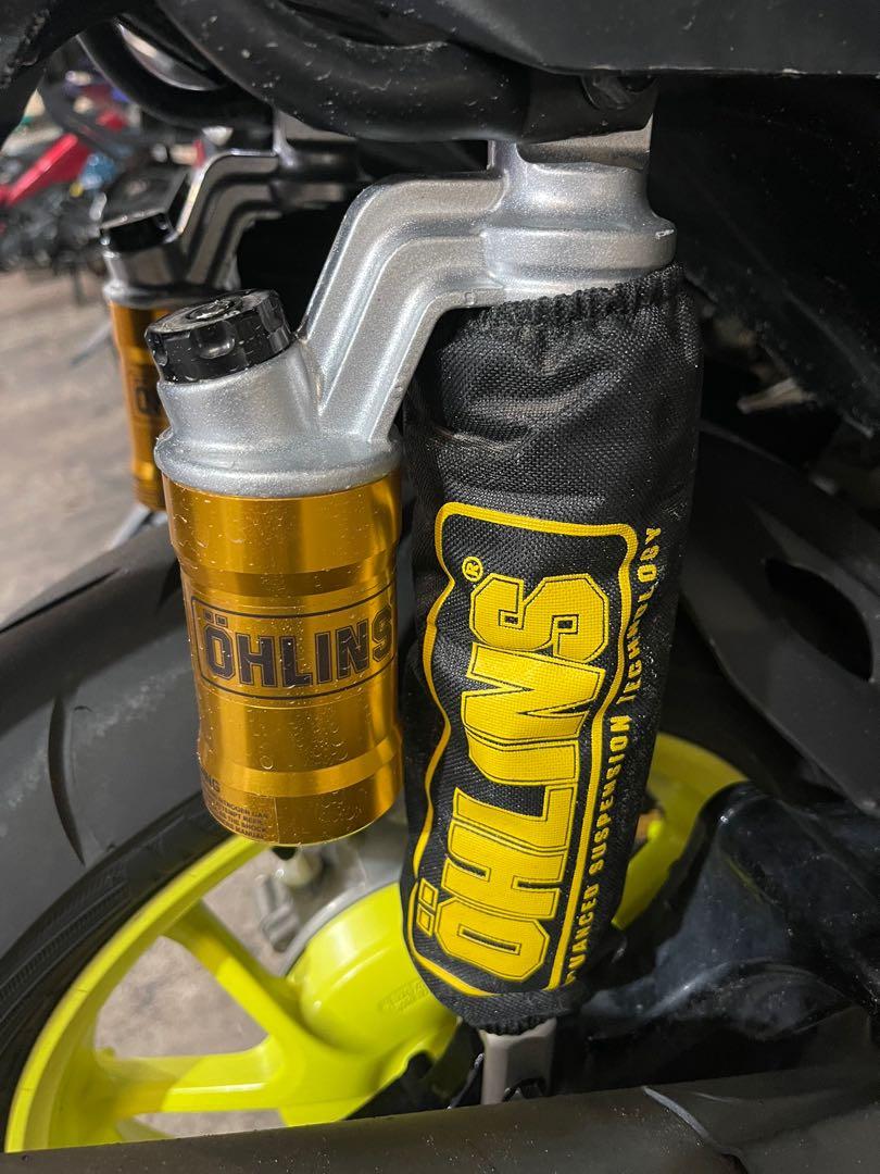 Ohlin suspension (clone) for Aerox 305mm, Motorcycles, Motorcycle