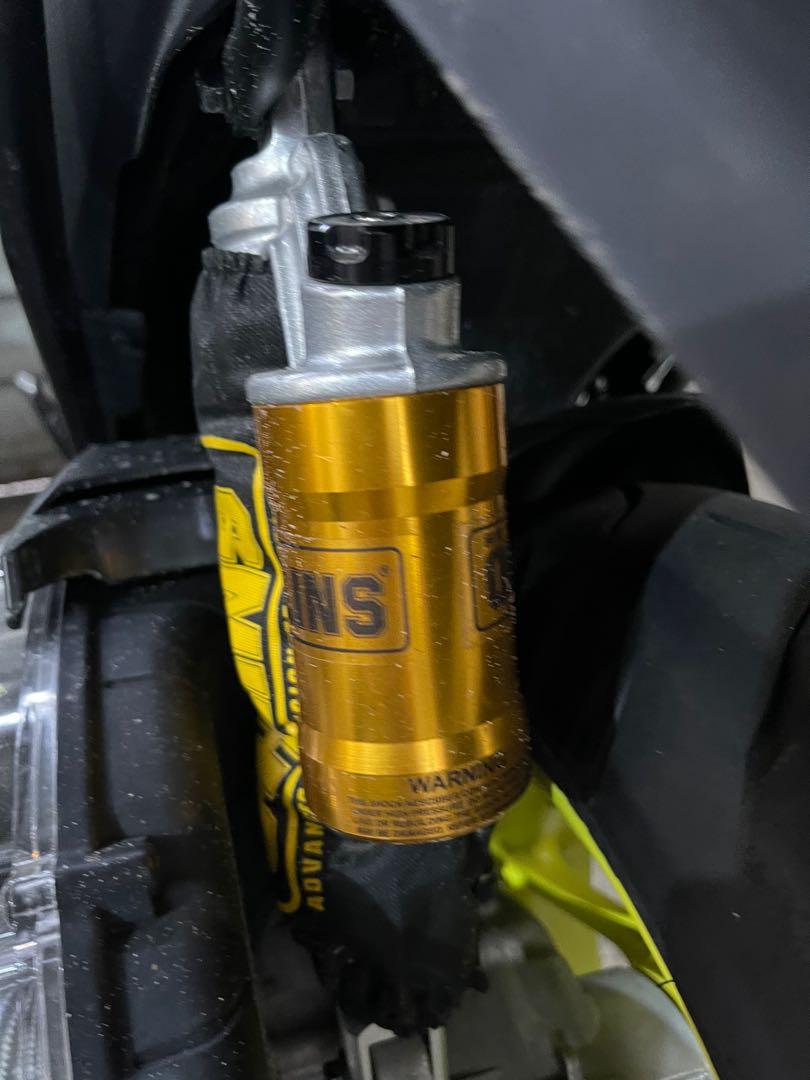 Ohlin suspension (clone) for Aerox 305mm, Motorcycles, Motorcycle