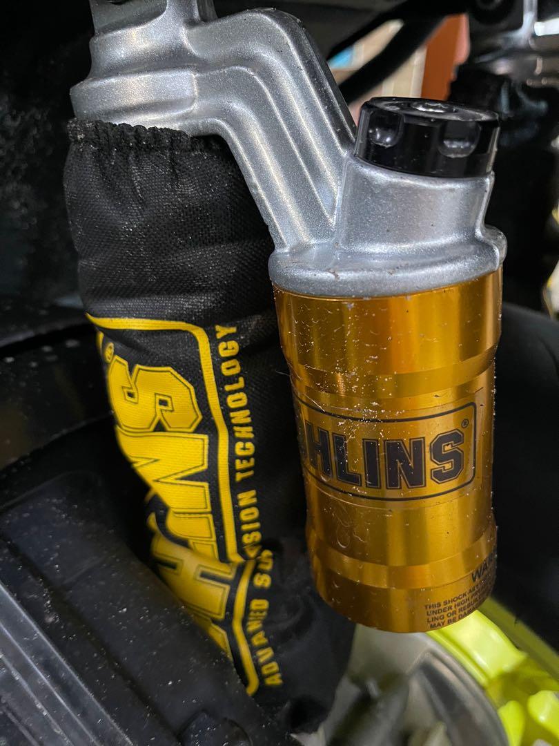 Ohlin suspension (clone) for Aerox 305mm, Motorcycles, Motorcycle