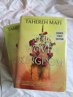 [ON HAND] This Woven Kingdom by Tahereh Mafi (Signed First Edition)