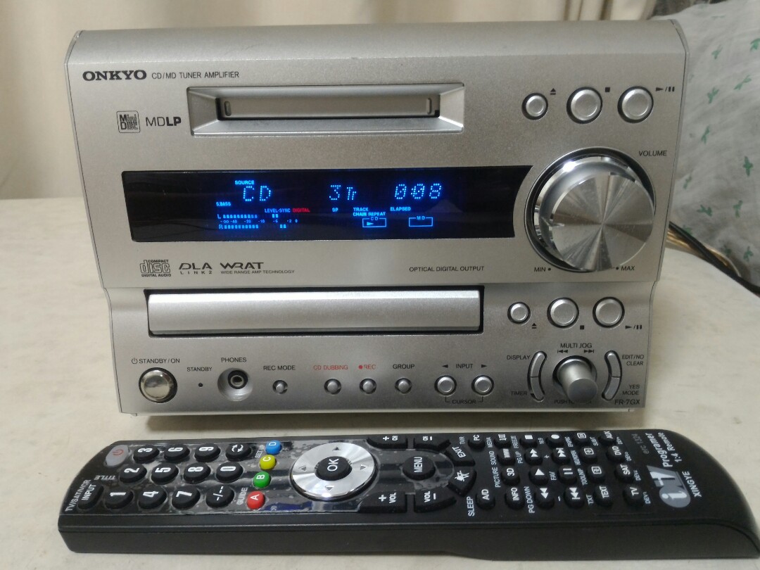 ONKYO オンキヨー(オンキョー) FR-7GXDV 単品 CD MDレシーバー （FR-S7GXDVのセンターユニット） 通販 