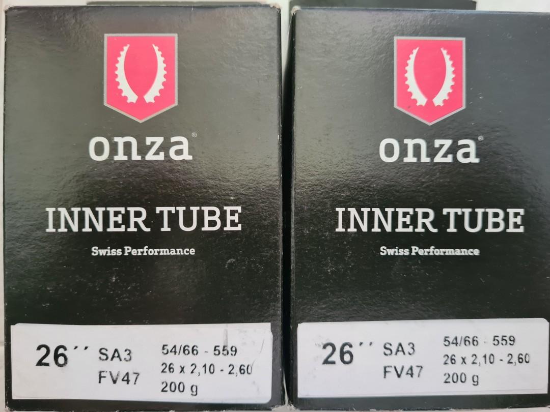 ONZA Large Inventory MTB TUBES *BRAND NEW* 26 x 1.90-2.125 Presta/Schrader 