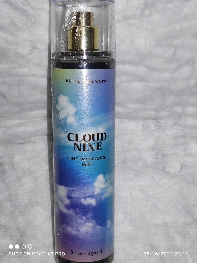 Bath & Body Works Cloud Nine Fine Fragrance Body Mist Spray 8 Fl