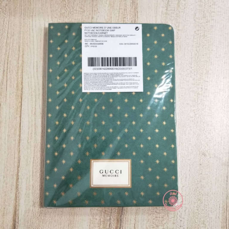 Original] GUCCI Memoire d'une Odeur Notebook, Hobbies & Toys, Stationery &  Craft, Other Stationery & Craft on Carousell