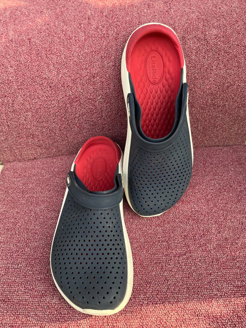 Original Literide crocs, Men's Fashion, Footwear, Slippers & Slides on ...