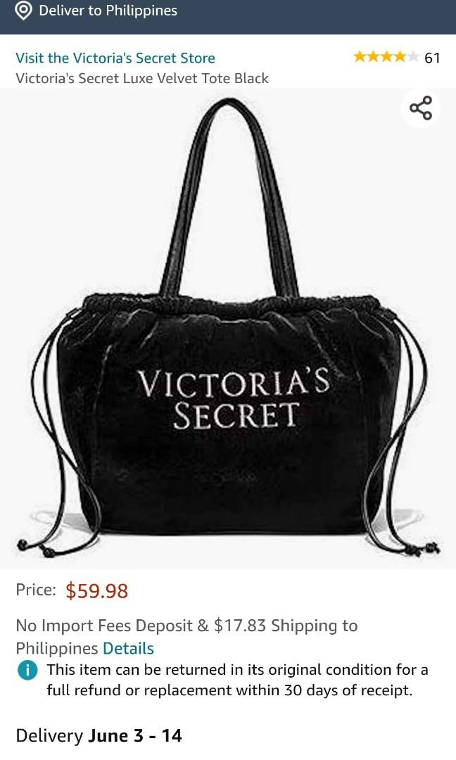 Original Victoria Secret Velvet bag Luxury Bags Wallets on