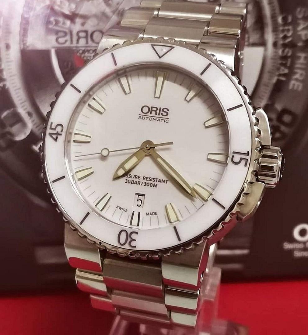 Oris white store
