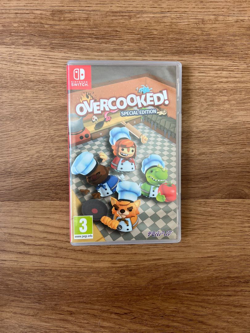 Nintendo Switch Overcooked Special Edition, Video Gaming, Video Games, Nintendo