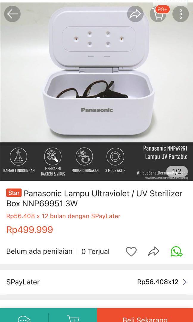 Panasonic uv sterilizer shop