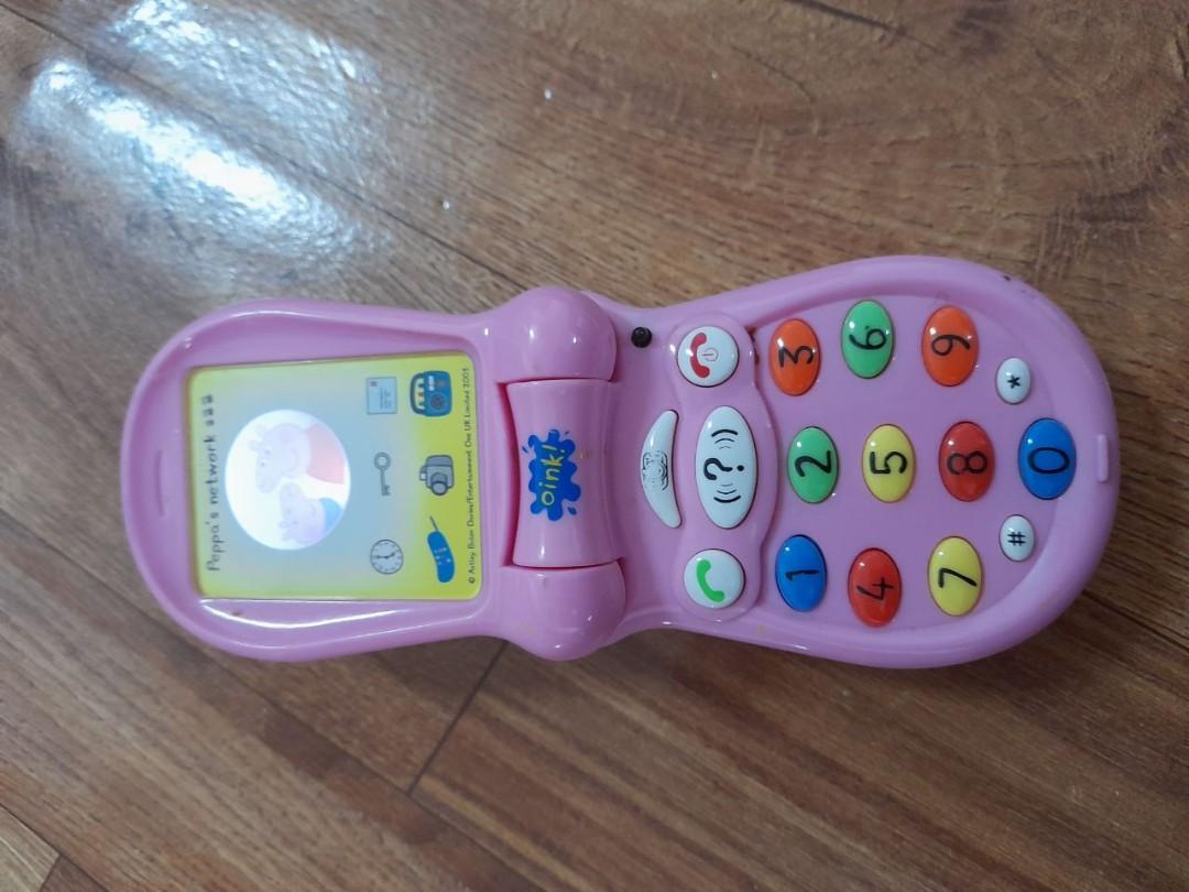 Peppa pig flip and learn phone top