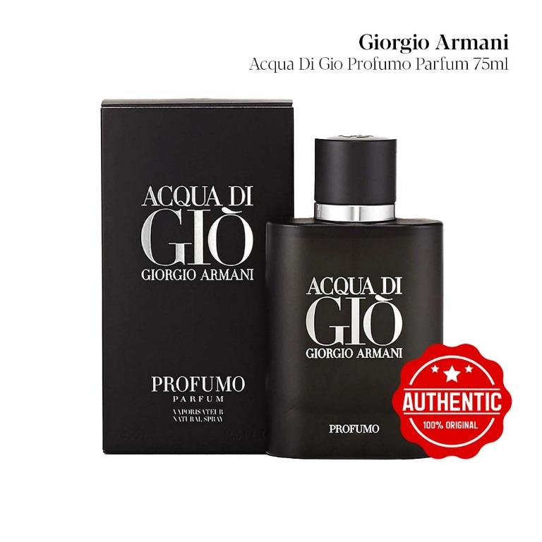 PERFUME ALLEY Giorgio Armani Acqua Di Gio Profumo Parfum EDP 75ml