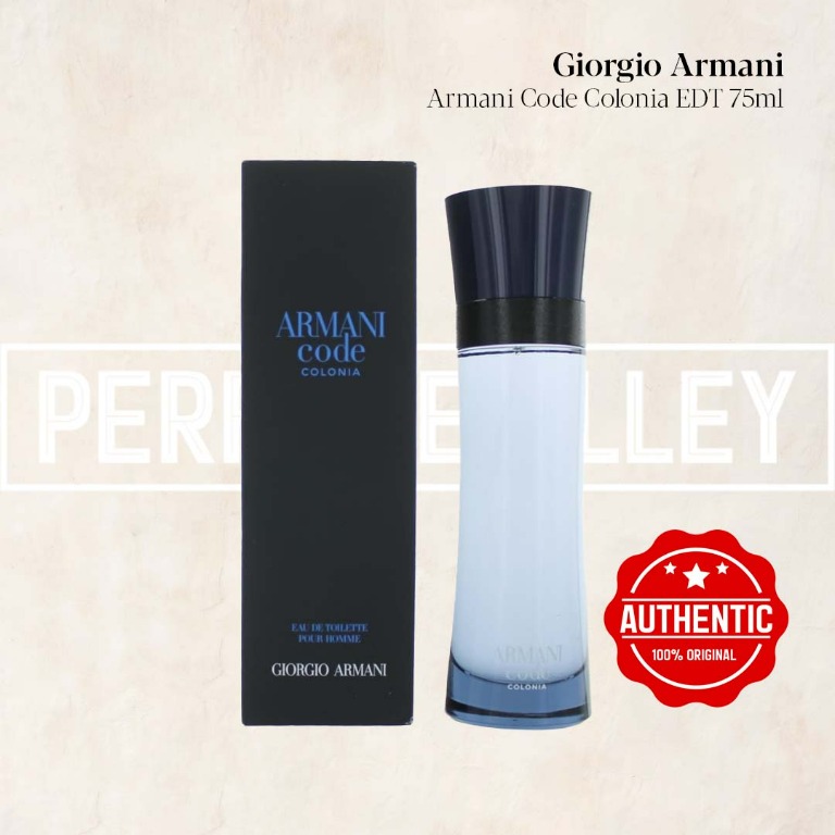 Giorgio armani armani code colonia eau de hot sale toilette spray