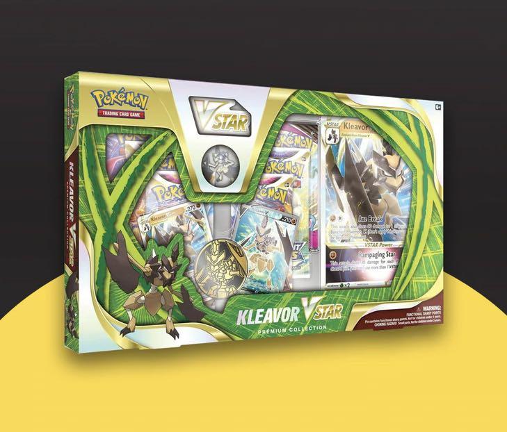 Pokmon Kleavor VStar Premium Collection Box, Hobbies & Toys, Toys & Games  on Carousell