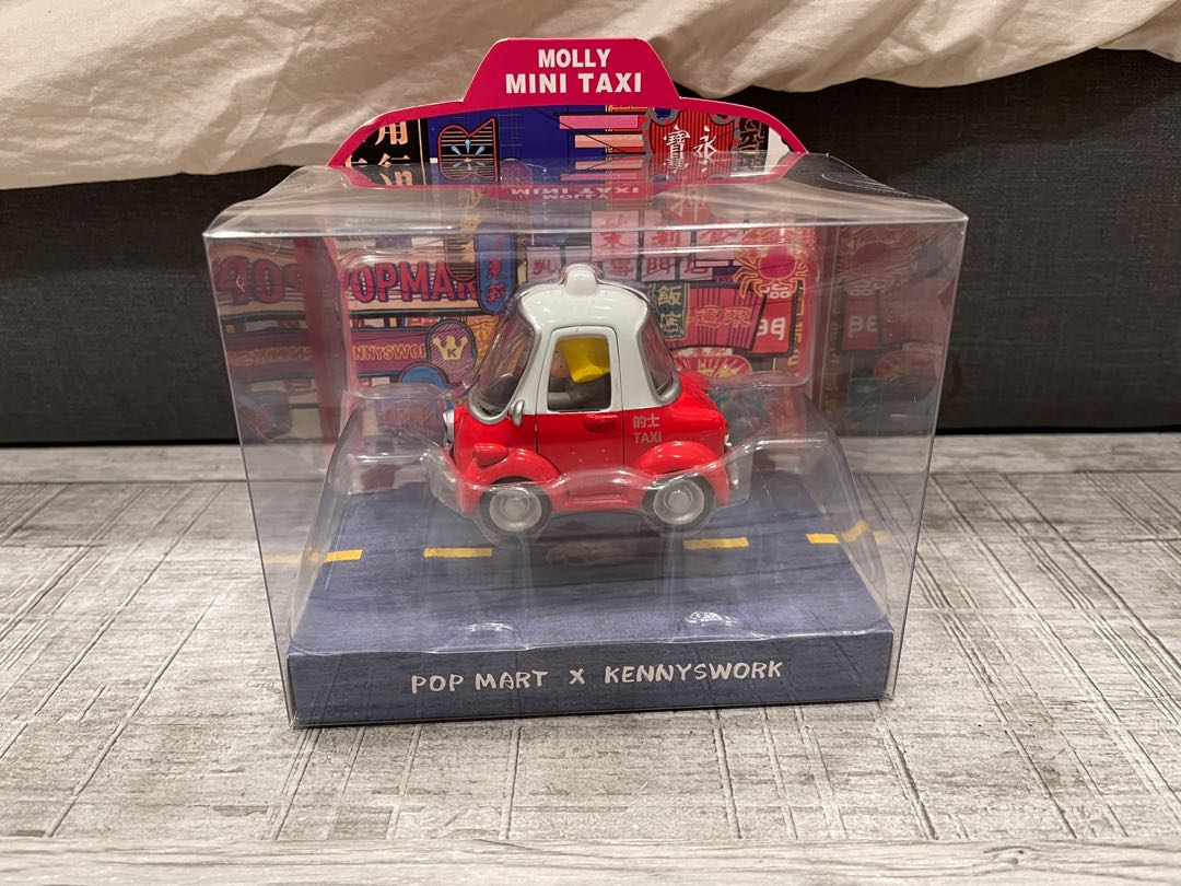 POPMART Super Track Series secret : Molly Mini Taxi, Hobbies & Toys ...