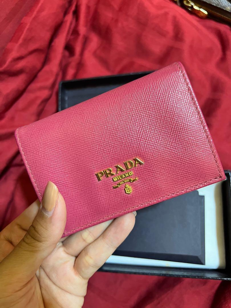 Prada Card Holder, Women's Fashion, Bags & Wallets, Wallets & Card
