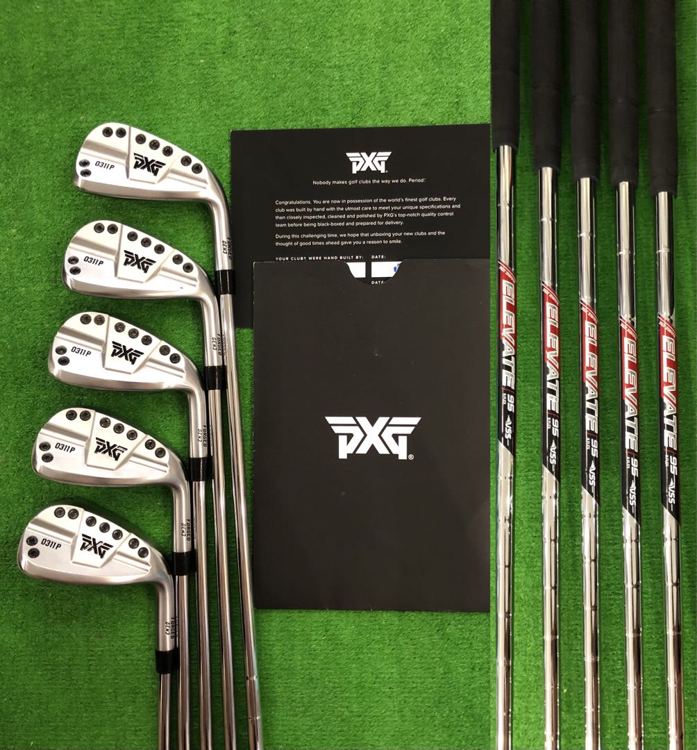 Set De Fers PXG 0311P GEN 3 & 0211 ST – 5-PW – Shafts Acier Rigide – Homme