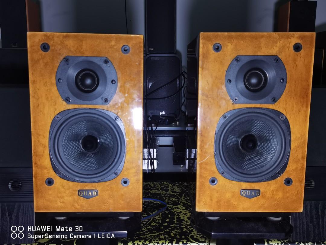 QUAD 7711L Bookshelf Speakers, Audio, Soundbars, Speakers & Amplifiers