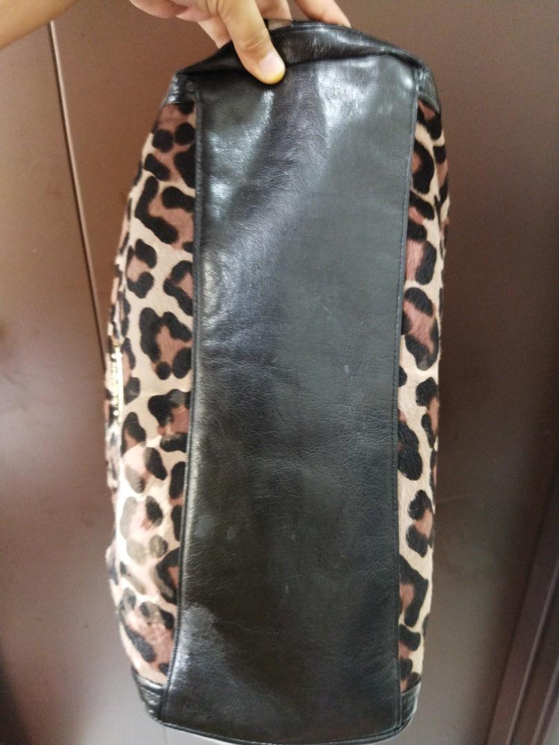 RARE! SALE! Coach Leopard Tote Bag 