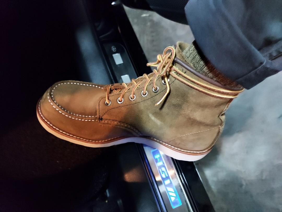 red wing moc toe 8881 9E olive mohave