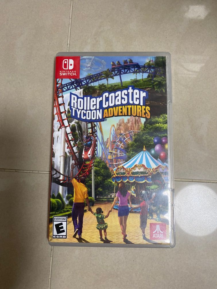 Roller coaster tycoon adventures 電子遊戲 電子遊戲 Nintendo 任天堂 Carousell
