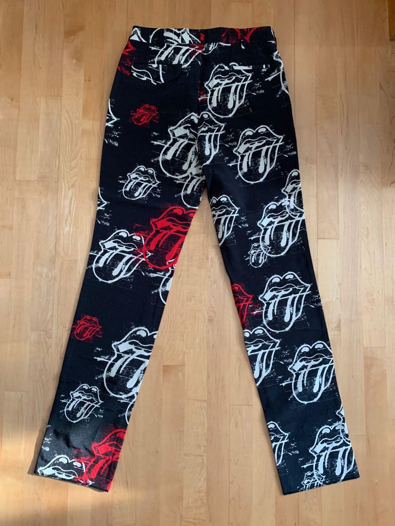 Comme des garcons store rolling stones pants