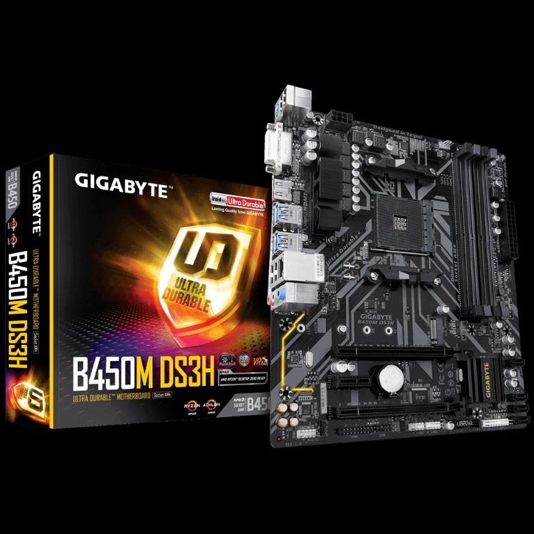 Ryzen 7 2700x Gigabyte B450M DS3H Combo