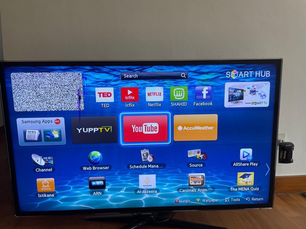 Samsung Smart TV - UA46ES6200R - 46 inch - Free!, TV & Home Appliances ...