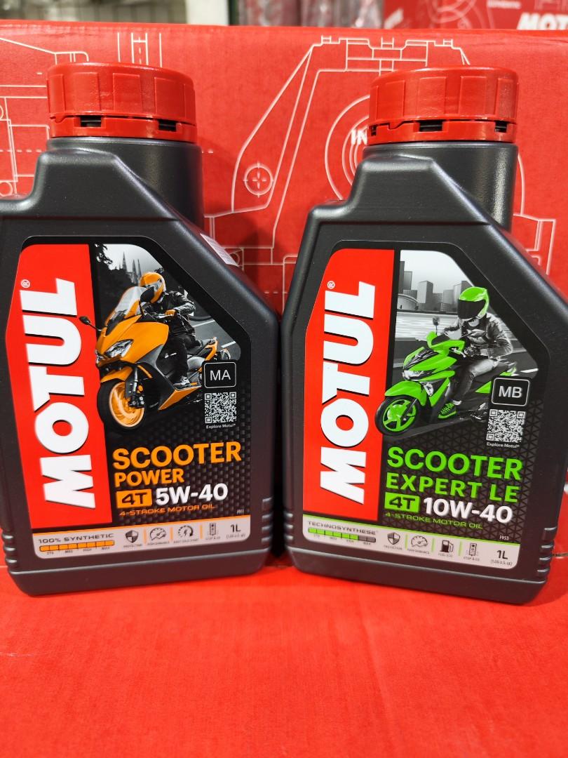 Scooter Motul Engine Oil Aerox Xmax Nmax Honda Adv150 Honda Forza Vespa