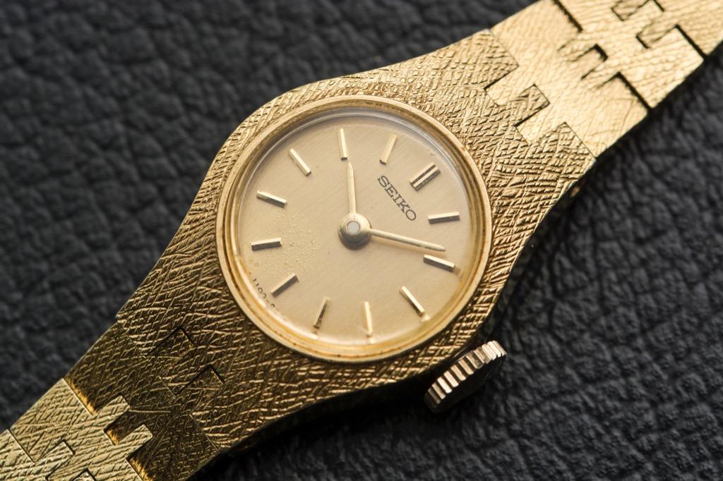Seiko ladies gold dress watch 1100-1469 , Women's Fashion, Watches &  Accessories, Watches on Carousell